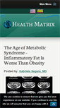 Mobile Screenshot of health-matrix.net